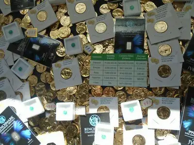 Estate Lot Sale 10-Piece US Coins, Silver, Gold, and Emeralds Collection