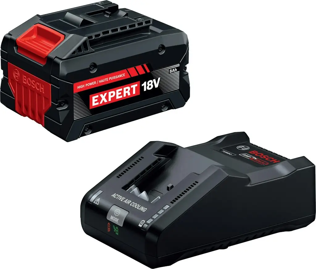 Bosch 18V 8Ah Lithium-Ion Battery & Charger