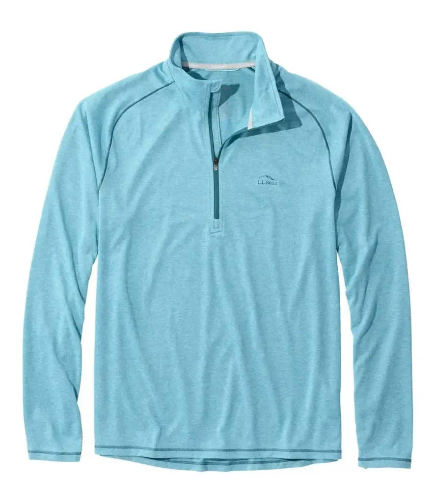 L.L.Bean Men's Bean's Access Trail Quarter-Zip Tee