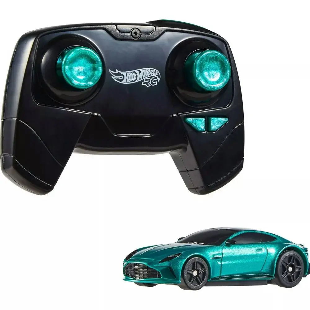Hot Wheels Report Control 1:64 Scale Aston Martin Vantage RC Car