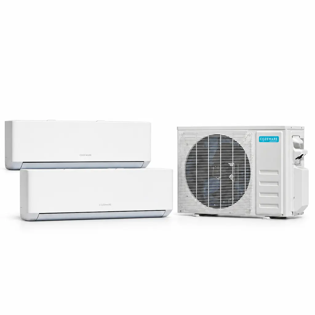 Cozeware 18,000 BTU 2-Zone Mini Split Air Conditioner