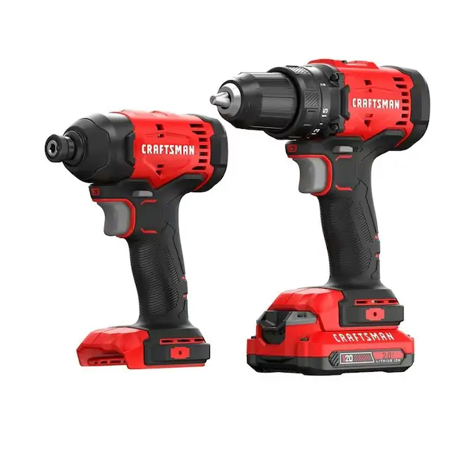 Craftsman V20 20V 2-Tool Power Tool Combo Kit w/ Battery & Charger