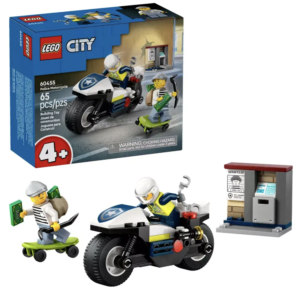 LEGO City Police Motorcycle Chase