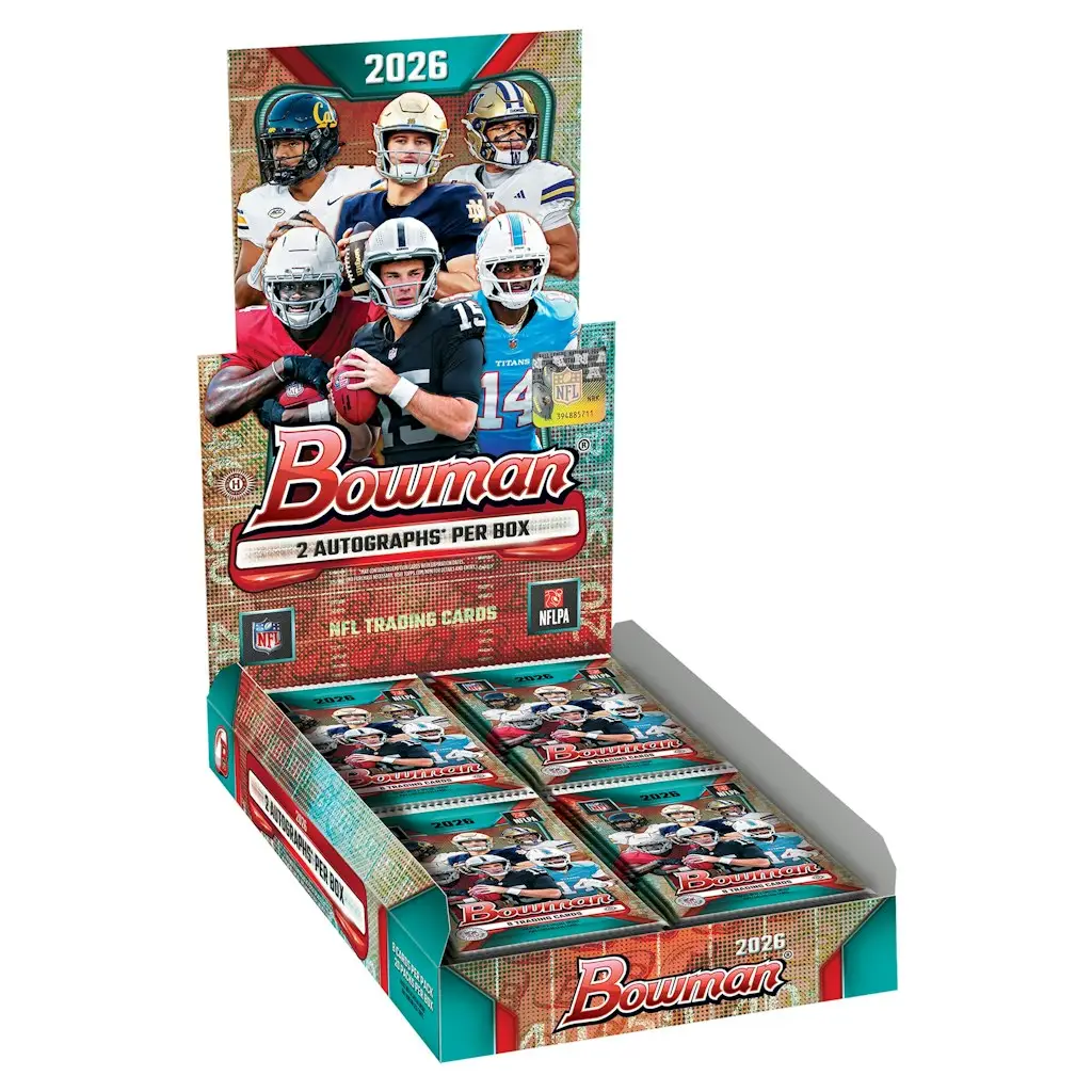 2026 Bowman Football Factory Sealed Hobby Box
