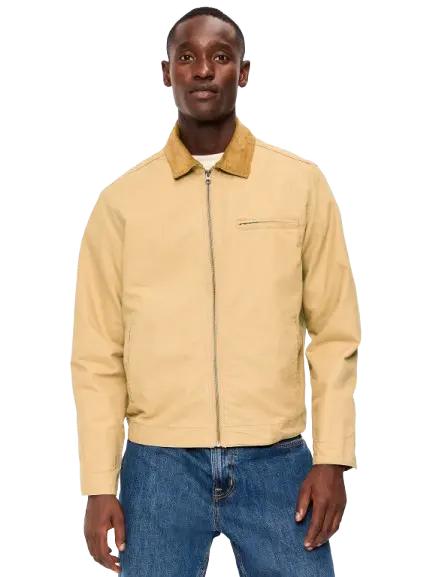 Old Navy Men's Cropped Canvas Barn Jacket