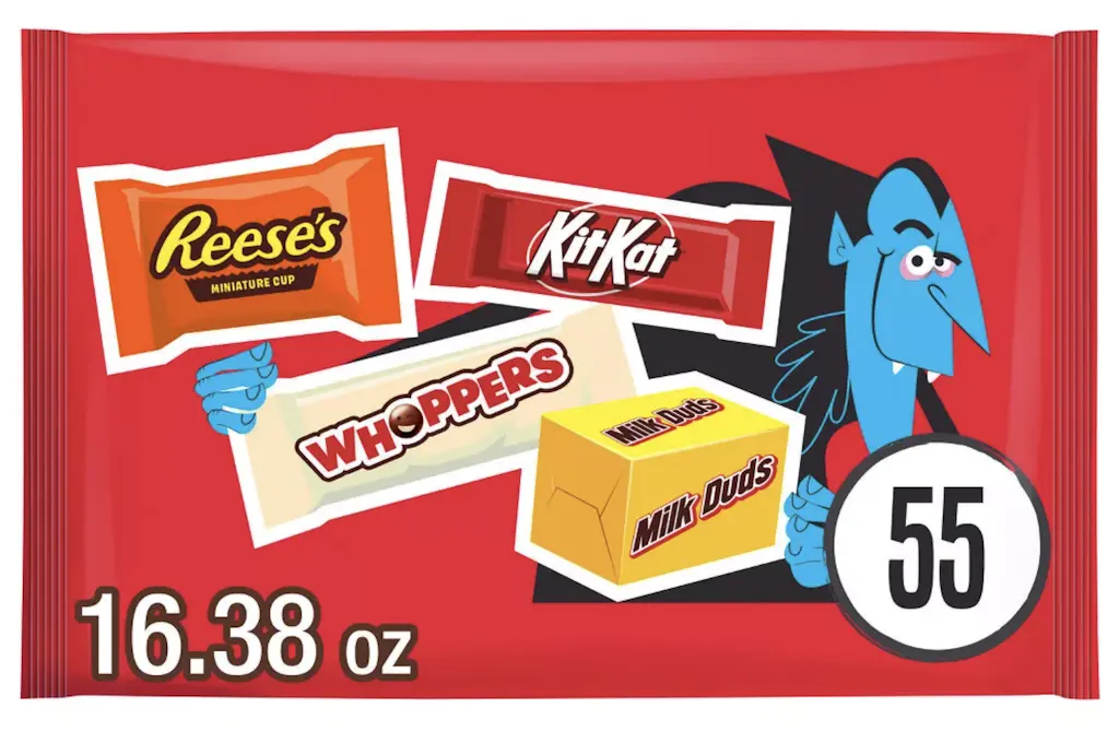 Hershey's Assorted Chocolate Miniatures 55-Piece Bulk Bag