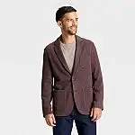 Goodfellow & Co Men's Comfort Wear Knit Blazer Long Sleeve Cotton