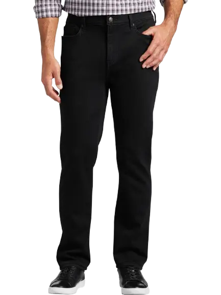 Joseph Abboud Men's Straight Fit Comfort Stretch Jeans
