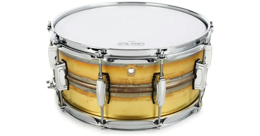 Ludwig Raw Brass 6.5" x 14" Snare Drum