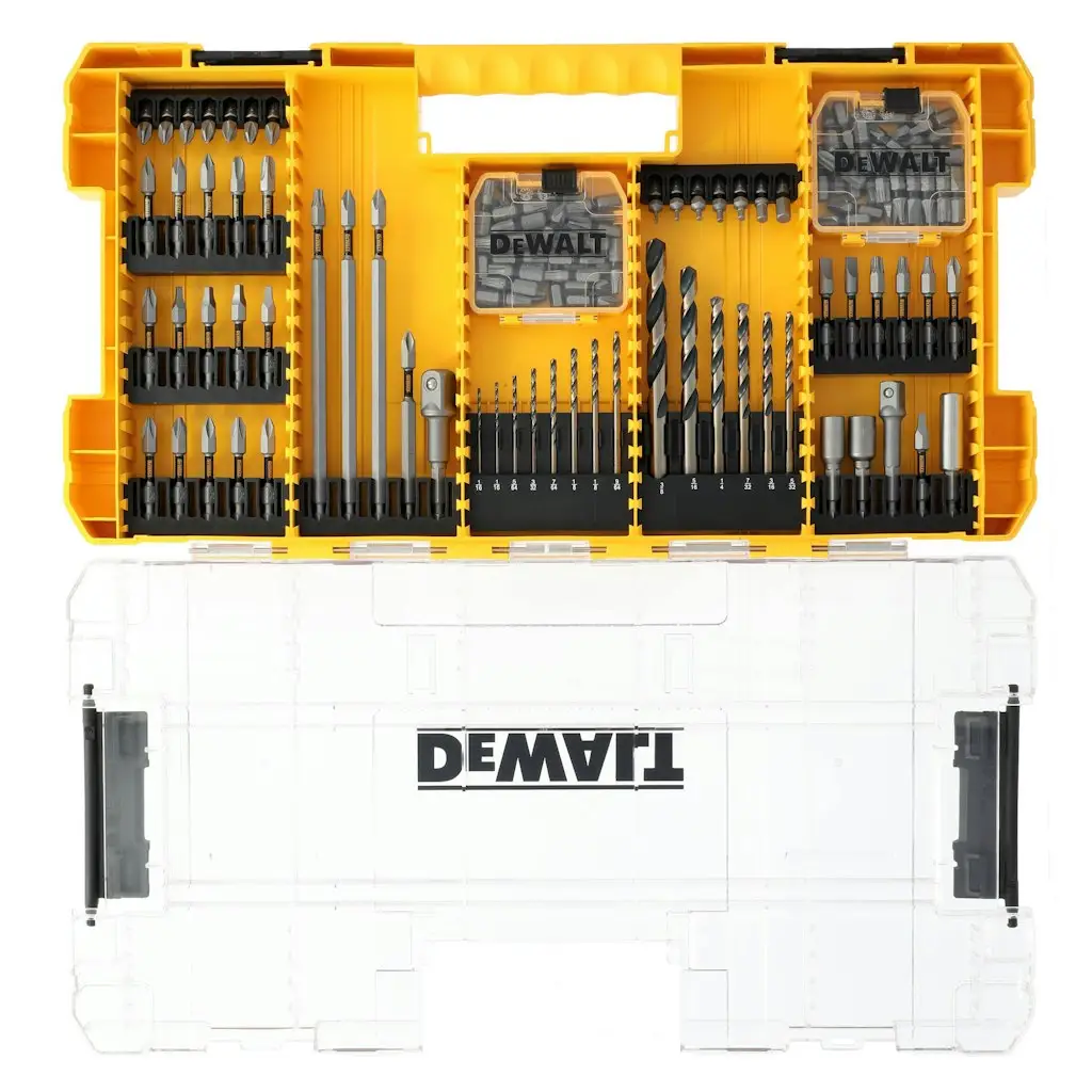 DeWalt 120-Piece Tough Grip Screwdriver Bit Set