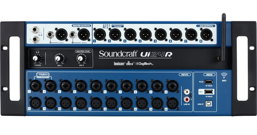 Soundcraft Ui24R 24-channel Remote-controlled Digital Mixer