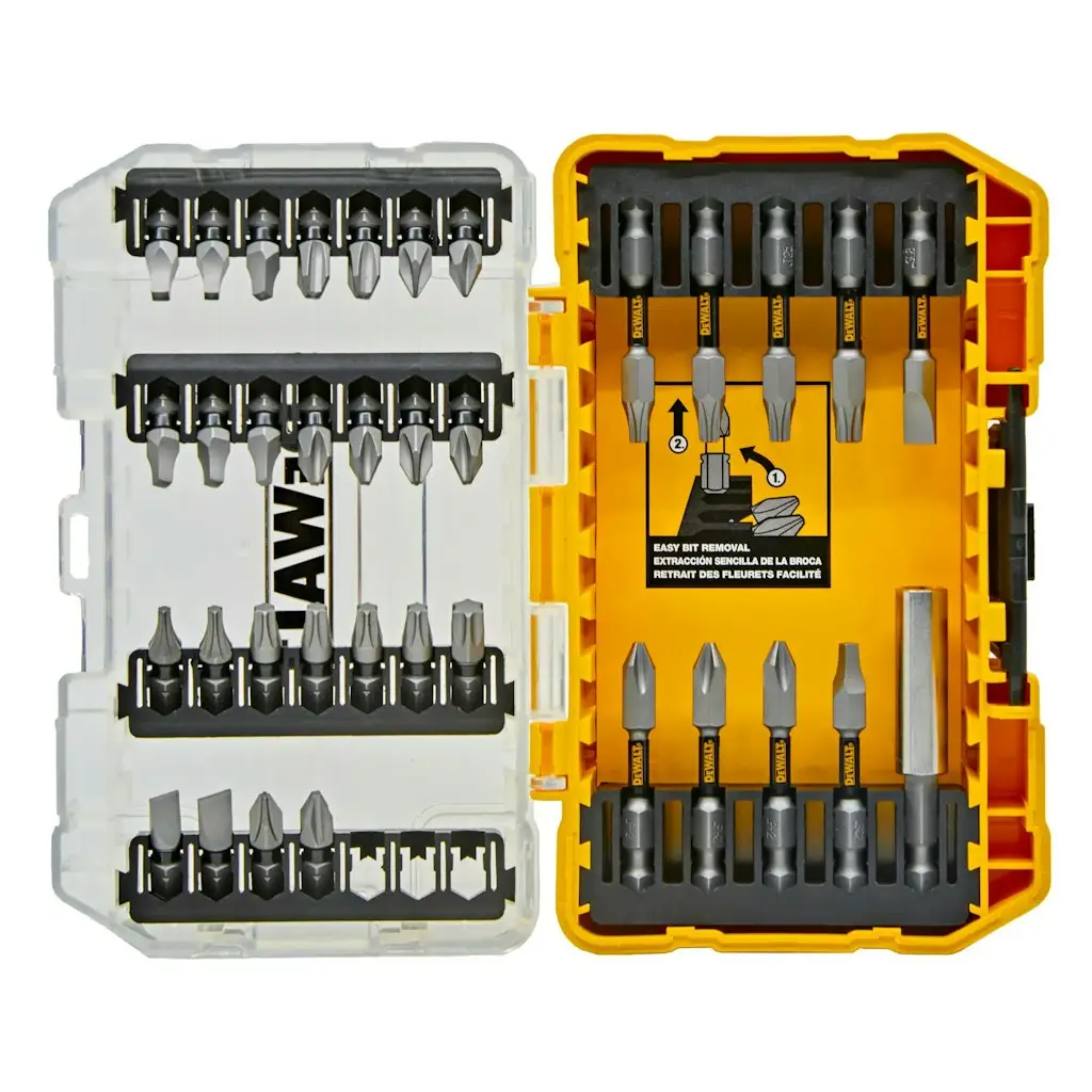 DeWalt Tough Grip 35-Piece Screwdriver Bit Set