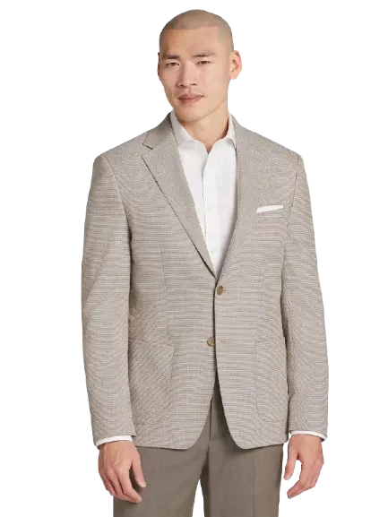 Calvin Klein Men's Slim Fit Tic Sport Coat