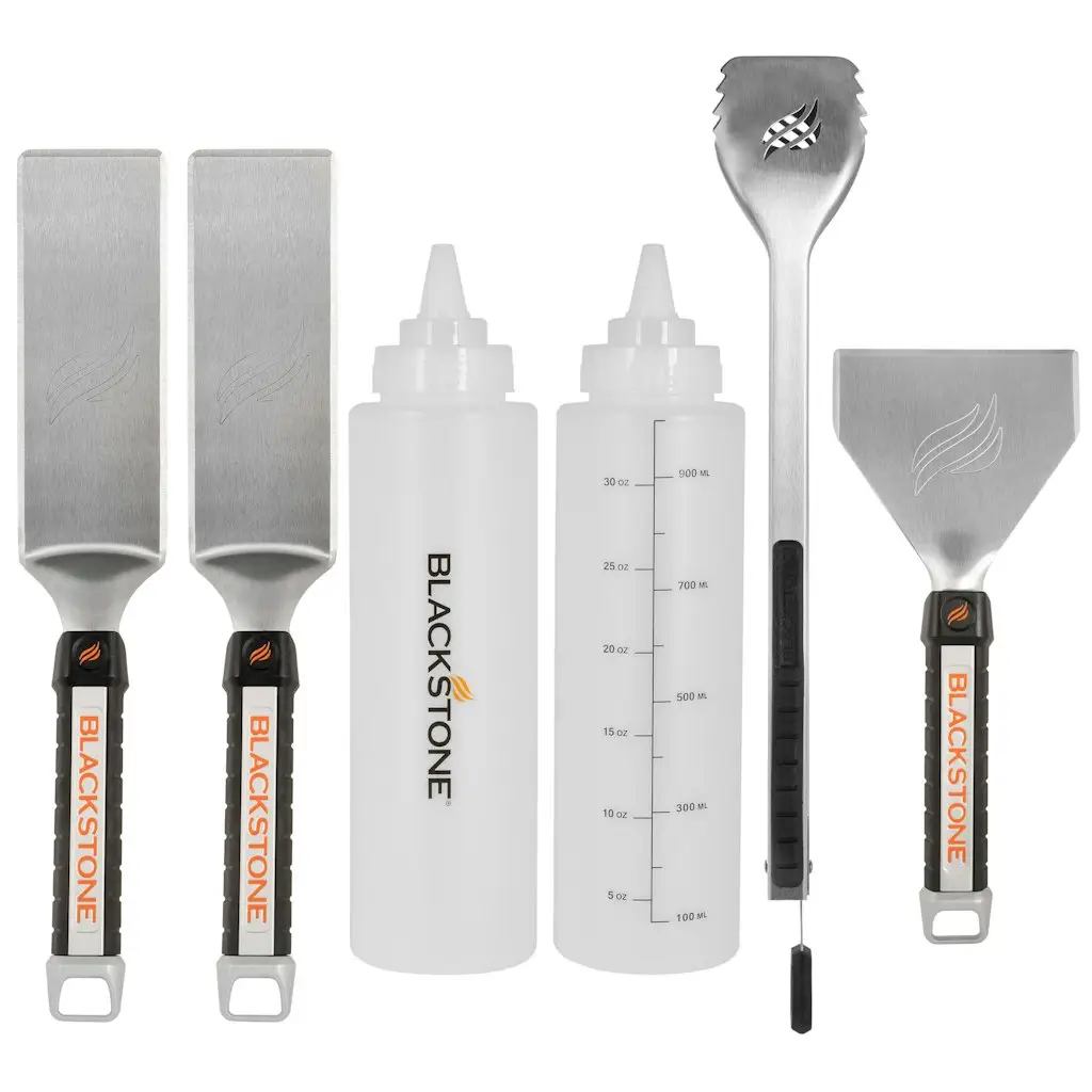 Blackstone Culinary 6-Piece Stainless Steel Griddle Tool Set