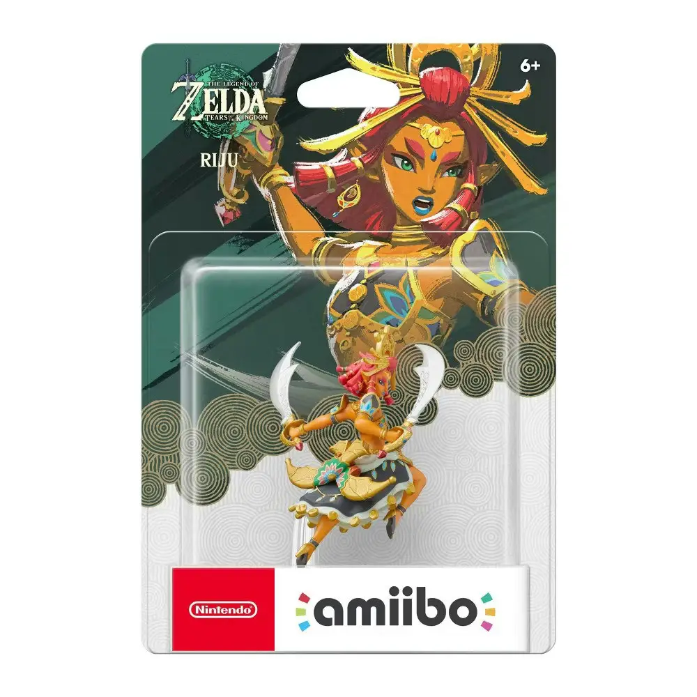 Nintendo Switch amiibo The Legend of Zelda Riju Interactive Gaming Figure