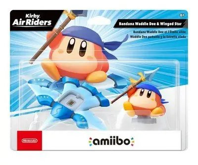 Nintendo amiibo Bandana Waddle Dee & Winged Star (Kirby Air Riders Series) Figure