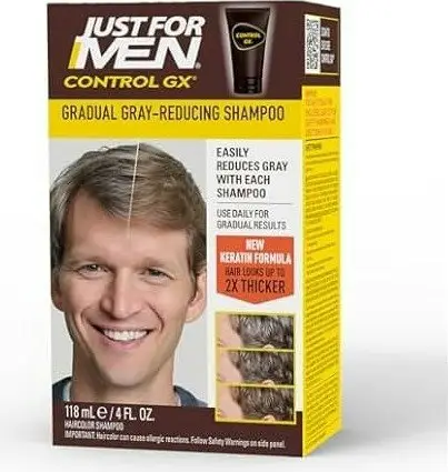 Just for Men Control GX Grey Reducing Shampoo 4-oz. Bottle