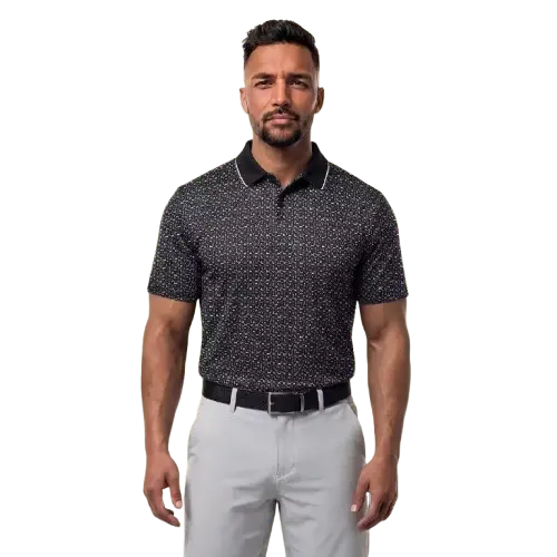 VRST Men's Golf Pivot Printed Polo