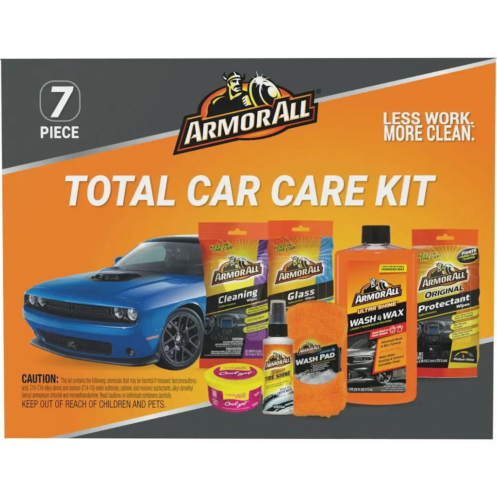 Armor All 7-Piece Total Car Care Kit