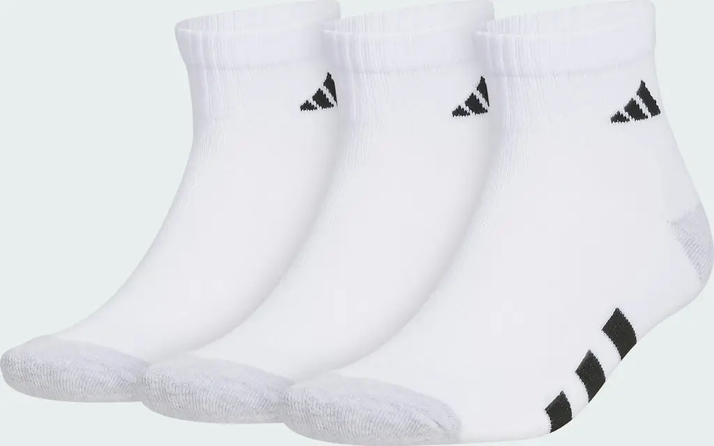 adidas Men's Athletic Cushioned Quarter Socks 3-Pair Pack
