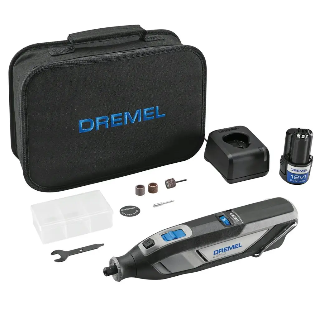 Dremel 12V Rotary Tool Kit + Extra Battery