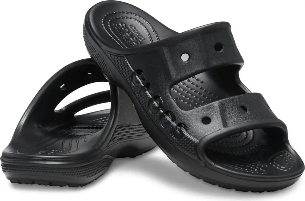 Crocs Baya Two-Strap Slide Sandals