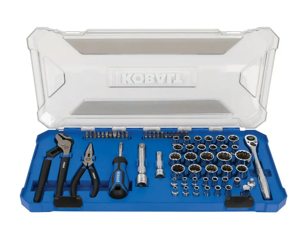 Kobalt 65-Piece Metric & Standard Mechanics Tool Set
