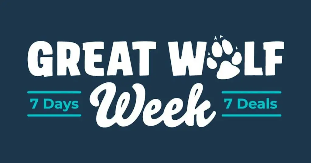 Great Wolf Lodge Great Wolf Week Sale