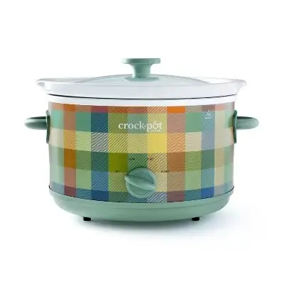 Crock-Pot 4.5-qt. Manual Slow Cooker & Roaster in Plaid