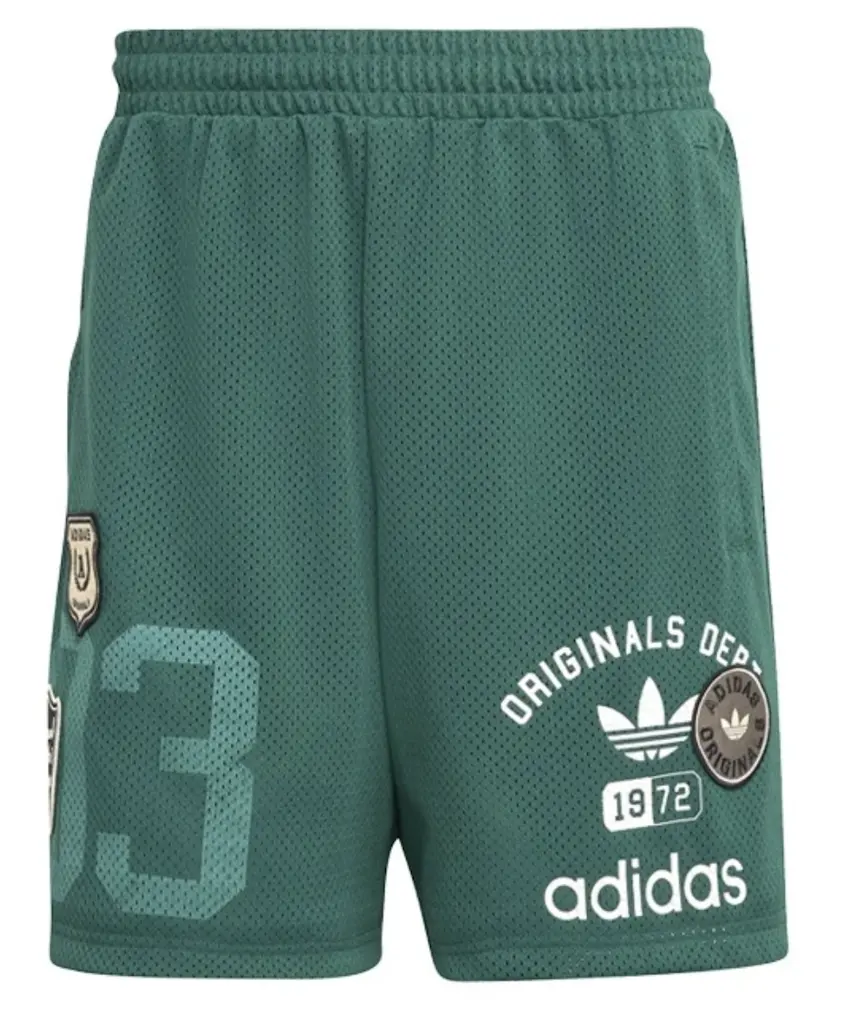 adidas Men's Originals Dept. Graphic Mesh Shorts
