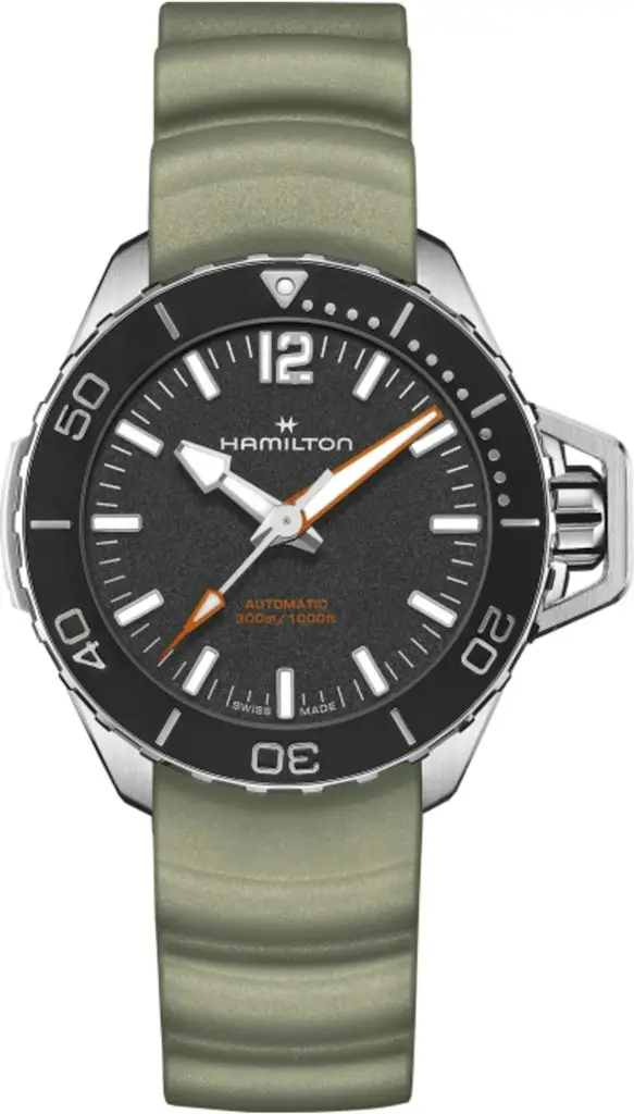 Hamilton Men's Khaki Navy Frogman 41mm Automatic Watch