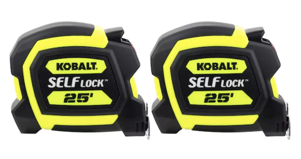 Kobalt 25-Foot Tape Measure 2-Pack