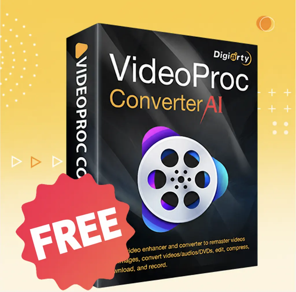 VideoProc Converter AI V7.8 for Windows or Mac