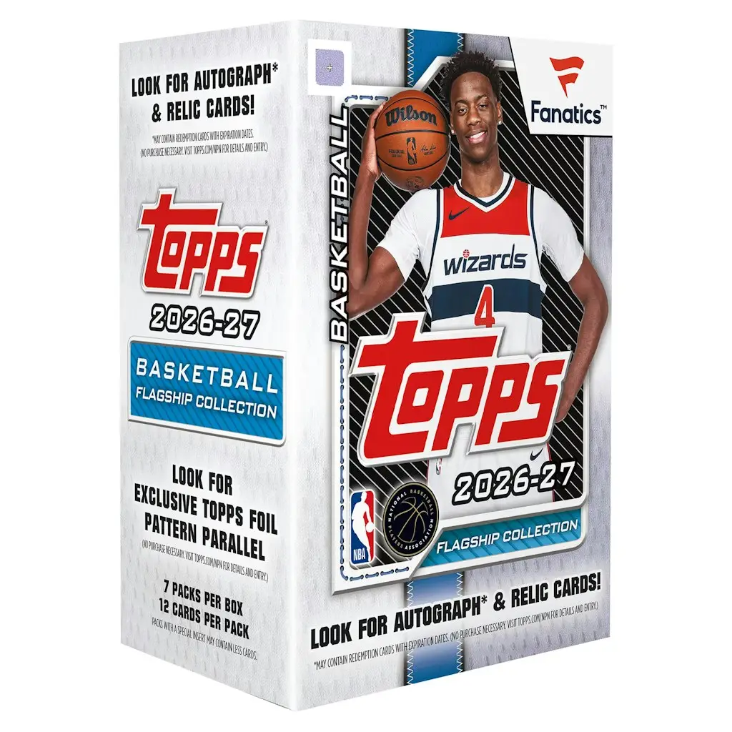 2026/27 Topps Flagship Basketball Factory Sealed Fanatics Exclusive Value Box
