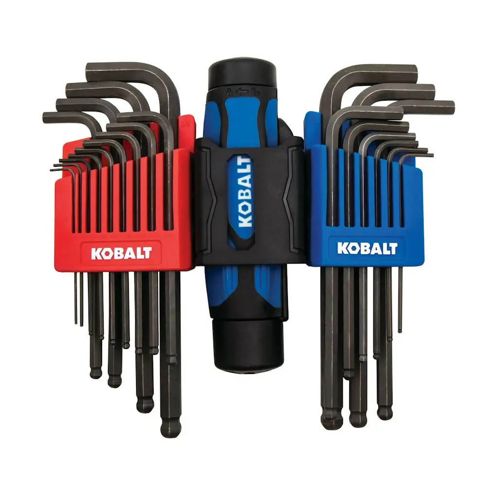 Kobalt 22-Piece Assorted Metric & SAE Ball End Hex Key Set