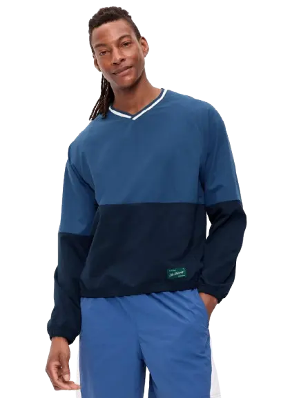 Old Navy Men's V-Neck Pullover Windbreaker
