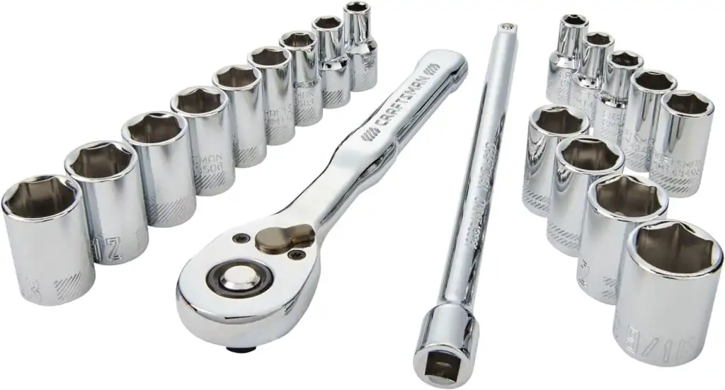 Craftsman 1/4" 20-Piece Mechanics Ratchet Tool Set