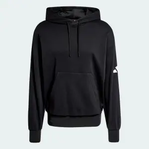 adidas men Essentials Loose-Fit 3 Bar Logo French Terry Hoodie
