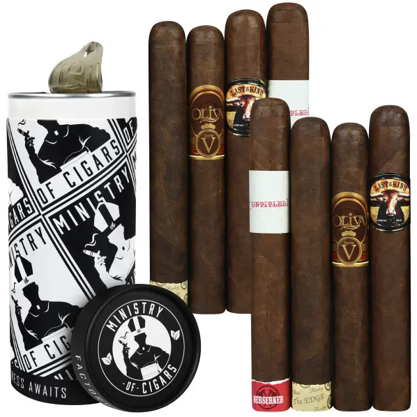 Cigar Page McRizzle #13 Ride the Lightning 8-Cigar Can