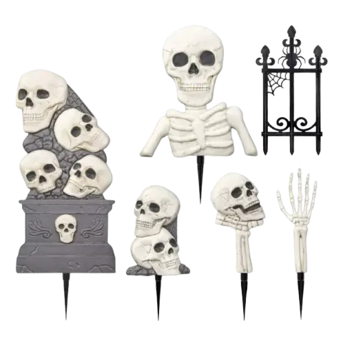 Hyde and EEK! Boutique Bones Scene Setter 20-Piece Kit