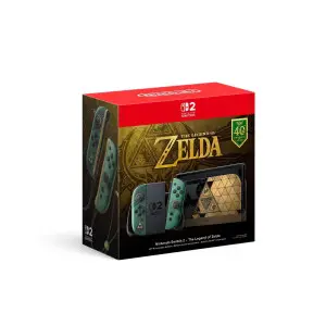 Nintendo Switch 2 The Legend of Zelda 40th Anniversary Edition Console System