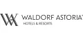 Waldorf Astoria Hotels & Resorts Kody Rabatowe 