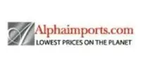Alphaimports.com Alennuskoodi