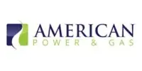 American Power & Gas Alennuskoodi