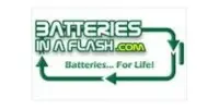 Batteries In A Flash Kortingscode