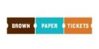 Brown Paper Tickets Cupón