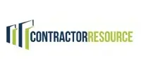 Contractor Resource Code Promo