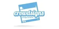 CrowdSigns Code Promo