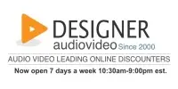 Designer Audio Video Promo Code
