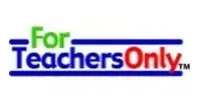 For Teachers Only Coupon